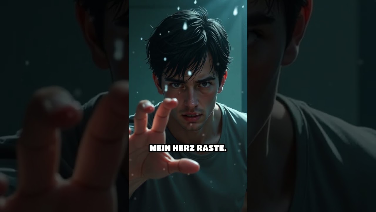 Unheimliche Botschaft im Sturmfenster