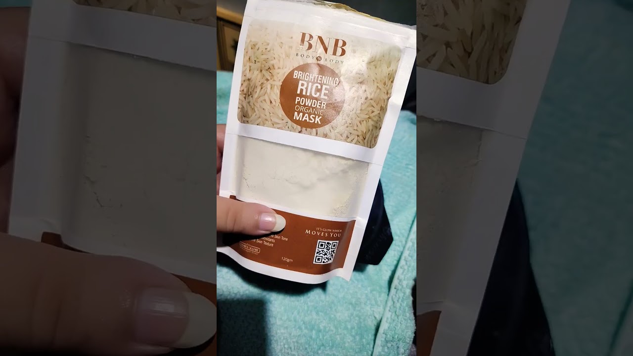 BNB Rice glow kit💆&zwj;♀️ Best organic skin care products  #youtubeshorts #amazing #salon #shorts