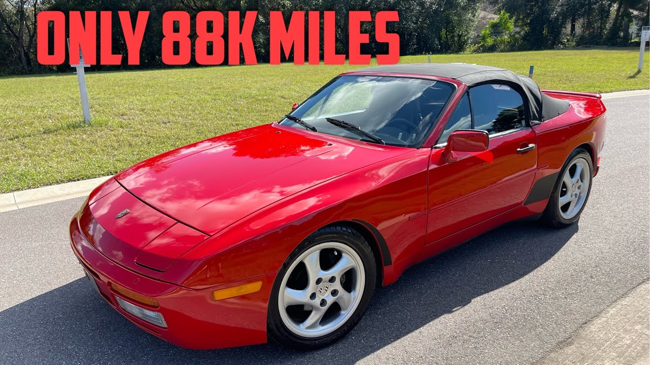 1990 Porsche 944 Cabriolet S2 detail and ceramic coating ( FOR SALE ) sold