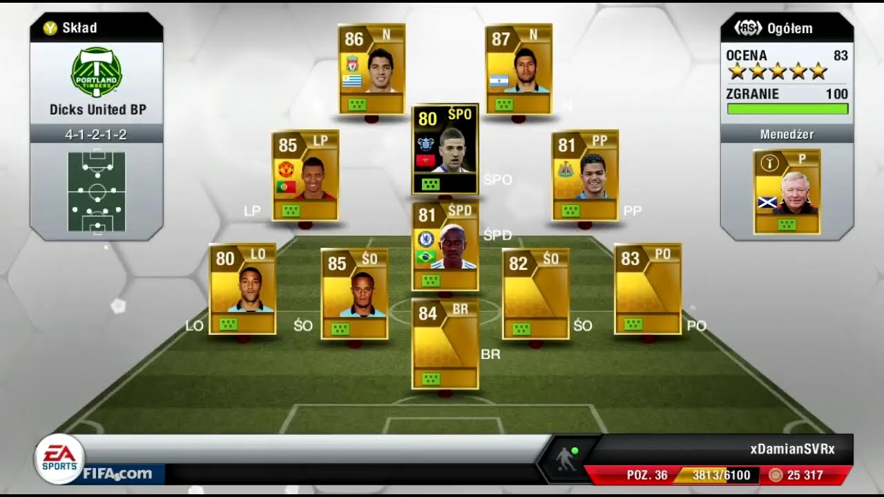 FIFA 13 Ultimate Team [#117] - Zakupy: Suarez! Nani! Kompany! Taarabt!