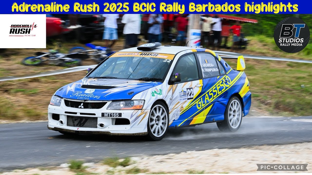 BT Studios Adrenaline Rush 2025 BCIC Rally Barbados highlights