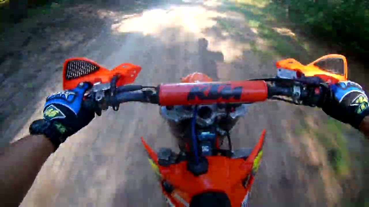 KTM SX 525 Racing RFS + Gearbox 6 EXC 525 Keihin FCR Onboard