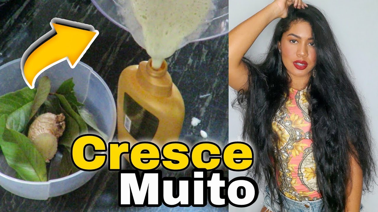 USE SHAMPOO com FOLHA de GOIABA e o CABELO VAI CRESCER MUITO
