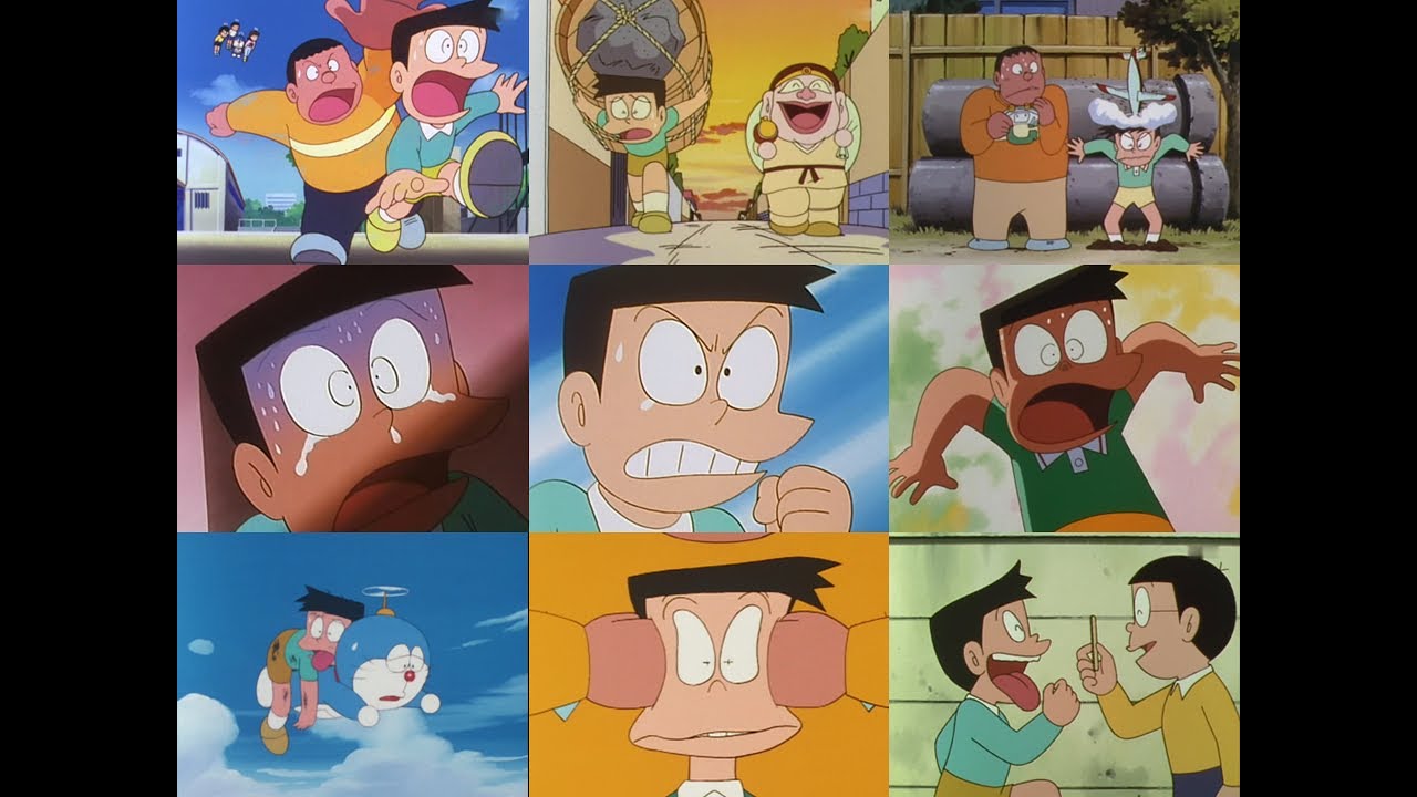 大山版ドラえもん　スネ夫の災難シーンまとめ　第2弾