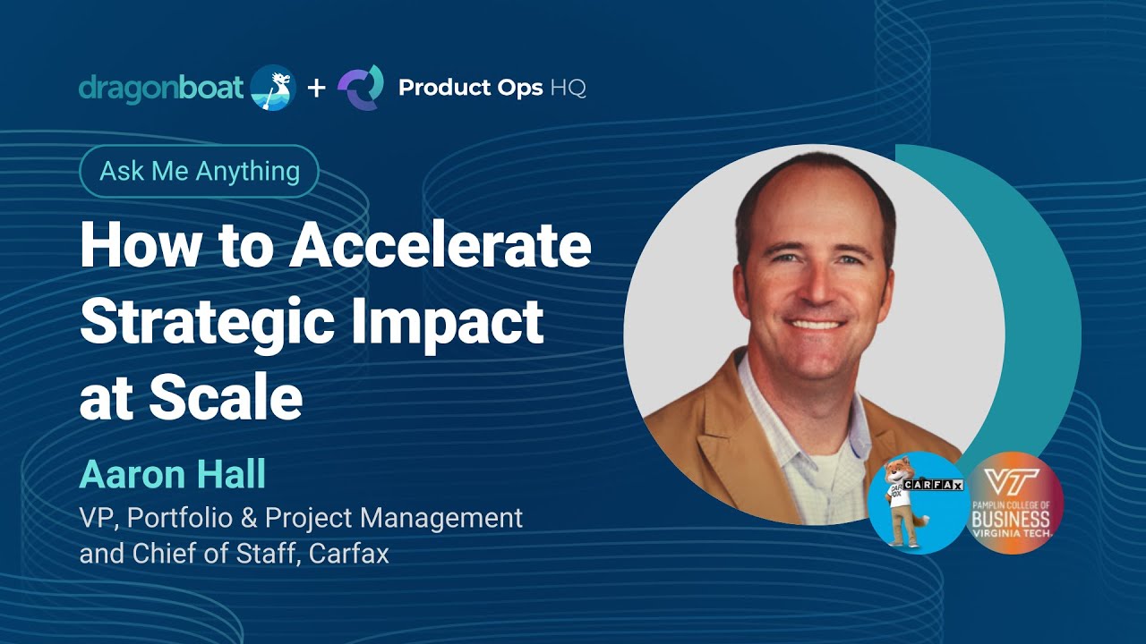 AMA with Carfax's VP of Portfolio Management, Aaron Hall | Product Operating Excellence Mini-Series