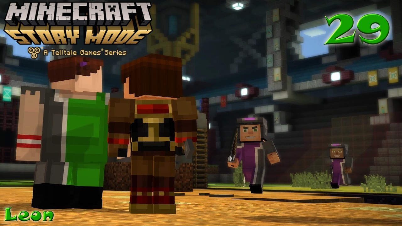 Minecraft Story Mode! Der letzte Kampf! Part 29 (Leon)
