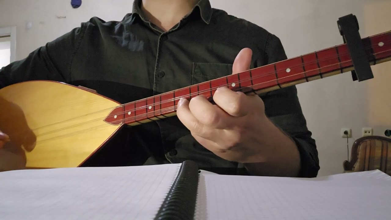 Yok Bana Bu Cihanda - Solfej Saz, Nota