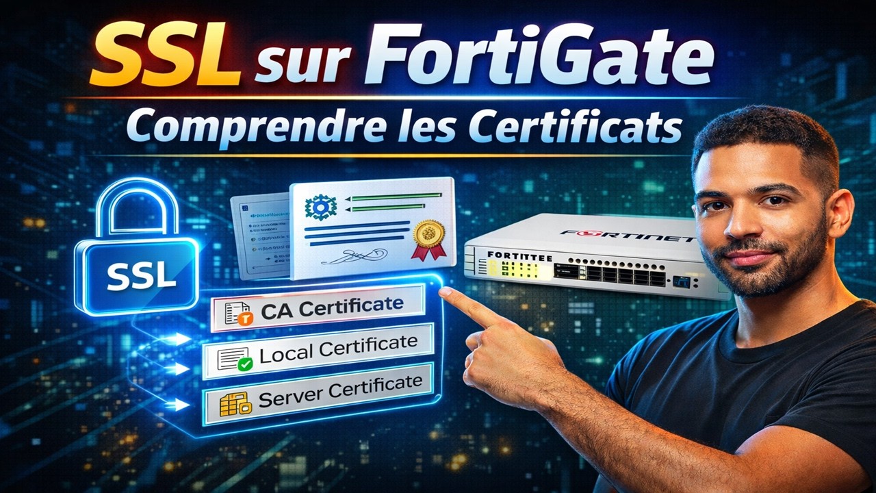 12- Comprendre les Certificats SSL sous FortiGate
