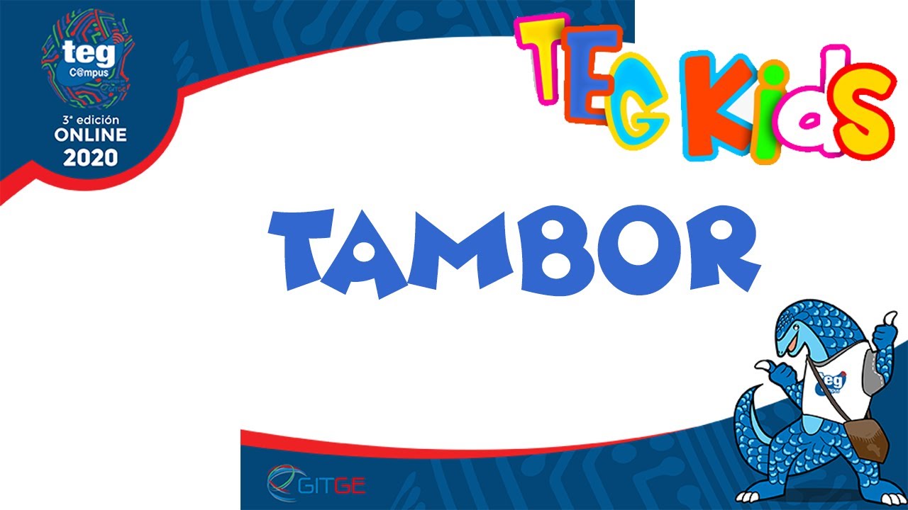 TEG Kids Manualidades - Capítulo 1 - tambor
