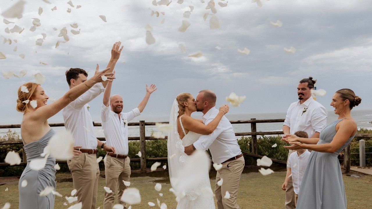 Hannah & Rhys | Wedding Highlights | Horizons, Maroubra