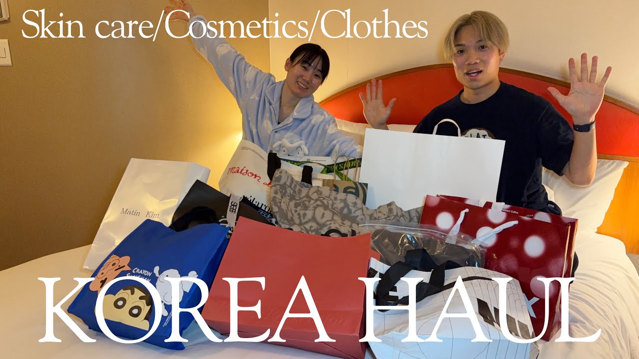【購入品紹介】ついに！はな念願の購入品紹介 in Korea【ほとんどはなママ】