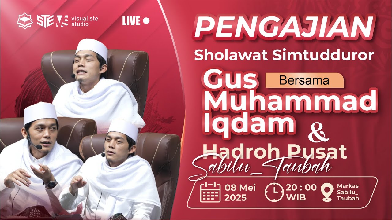 [LIVE] Rutinan Malam Jumat Majelis Sabilu Taubah Blitar (08 Mei 2025)