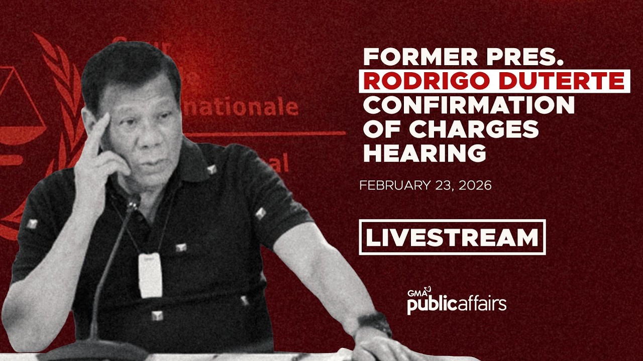 LIVE - Confirmation of charges hearing ni dating Pangulong Rodrigo Duterte sa ICC - Part 2