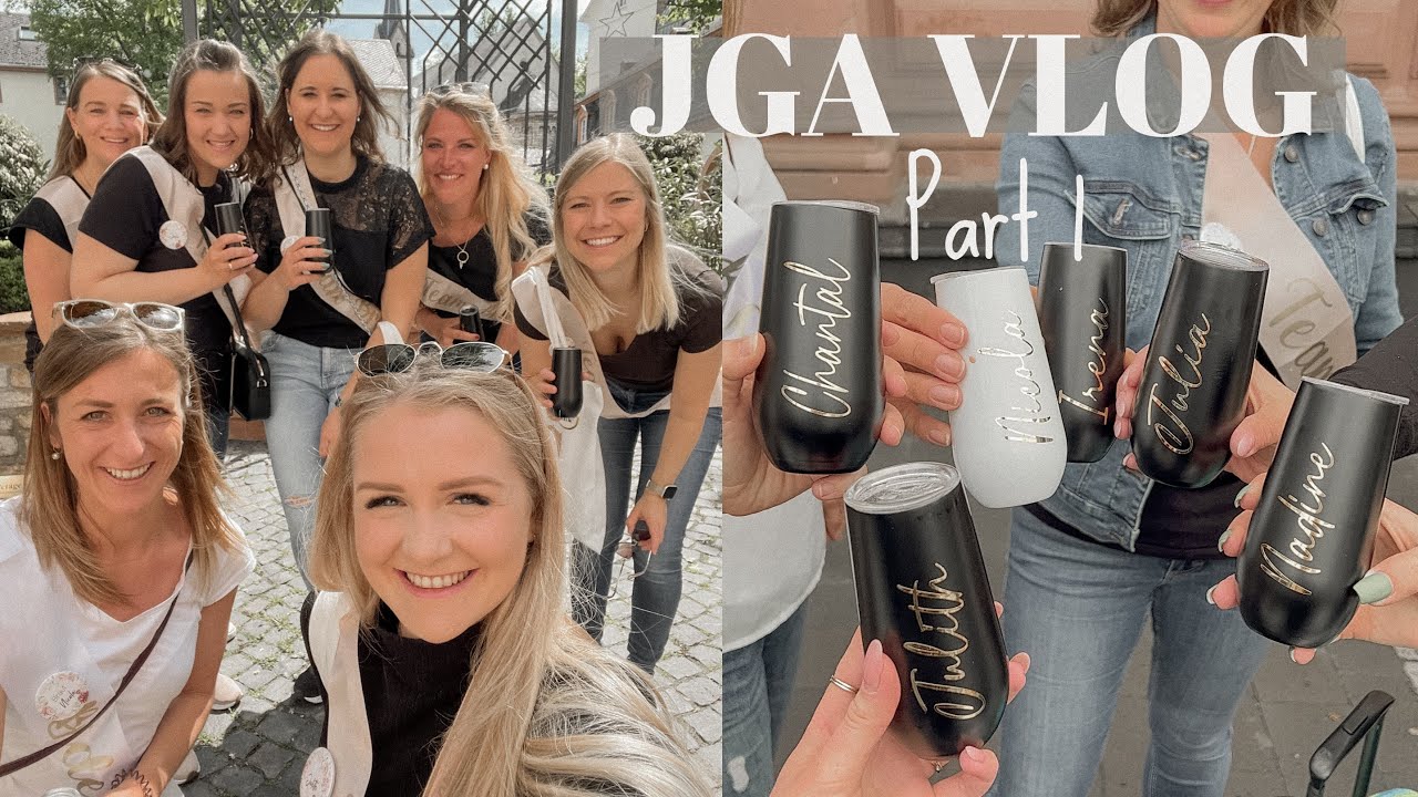 JGA Vlog Teil 1 | Vorbereitung & Überraschung 🎉