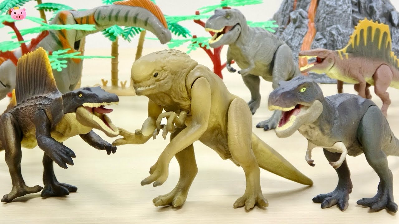 【400円でどこまで再現!?】ジュラシック・ワールド  復活の大地 ガチャ『バトルアクションフィギュア2』T-REX, D-REX, スピノサウルス 造形・可動・コスパ徹底分析!