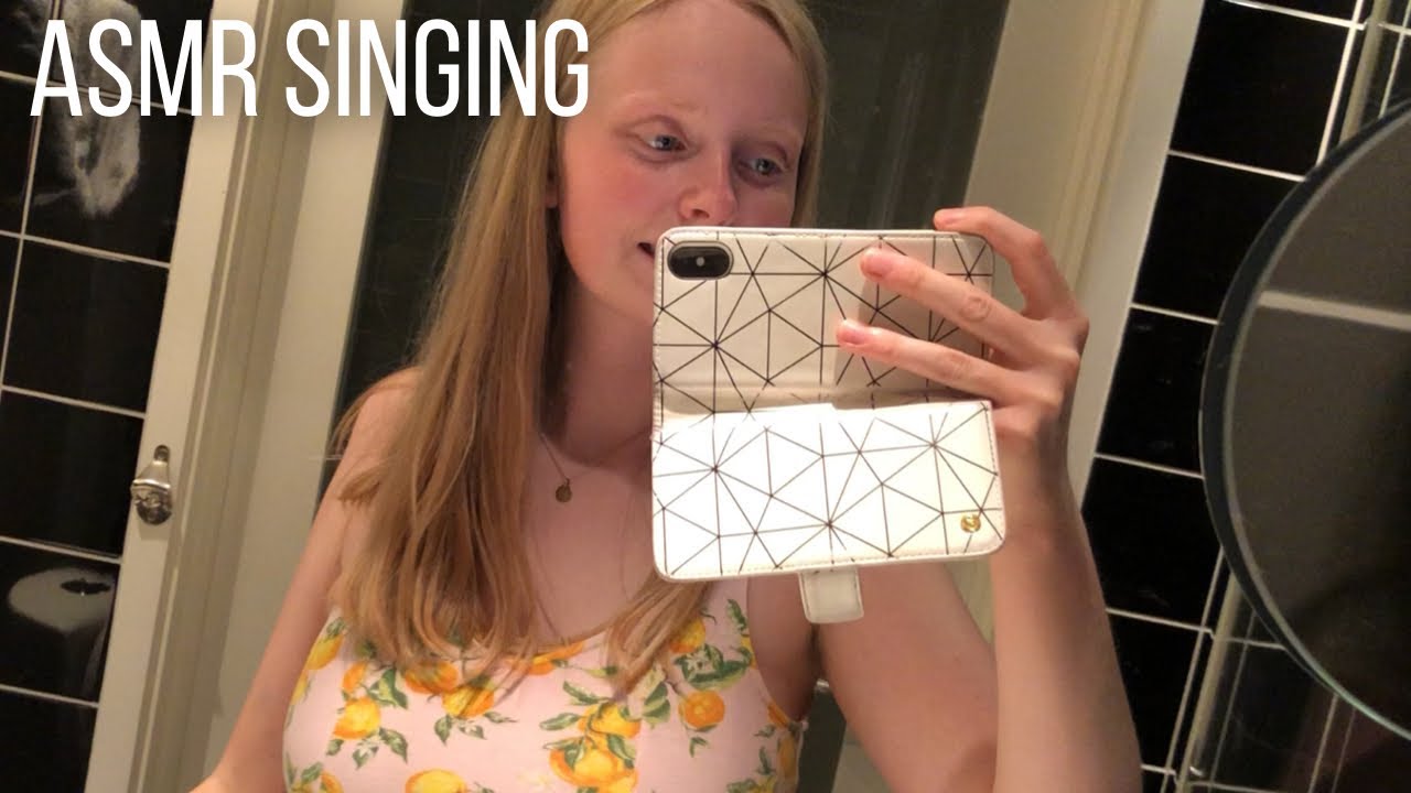 ASMR at a hotel-Lofi | Singing you to sleep with random songs and tapping, scratching🦋