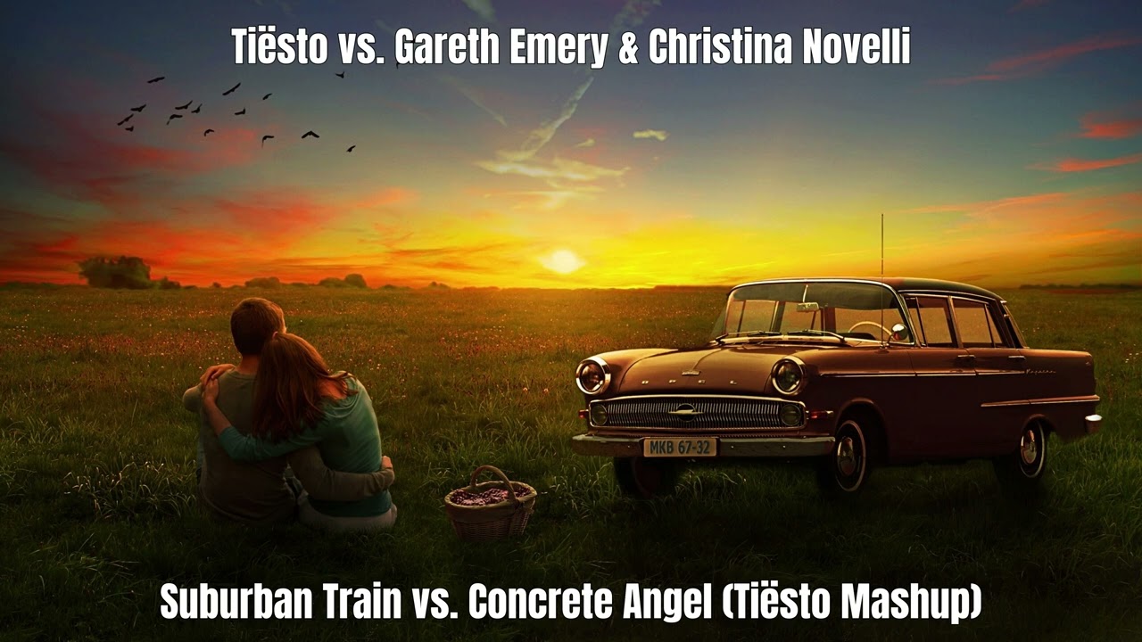 Tiësto vs. Gareth Emery & Christina Novelli - Suburban Train vs. Concrete Angel (Tiësto Mashup)
