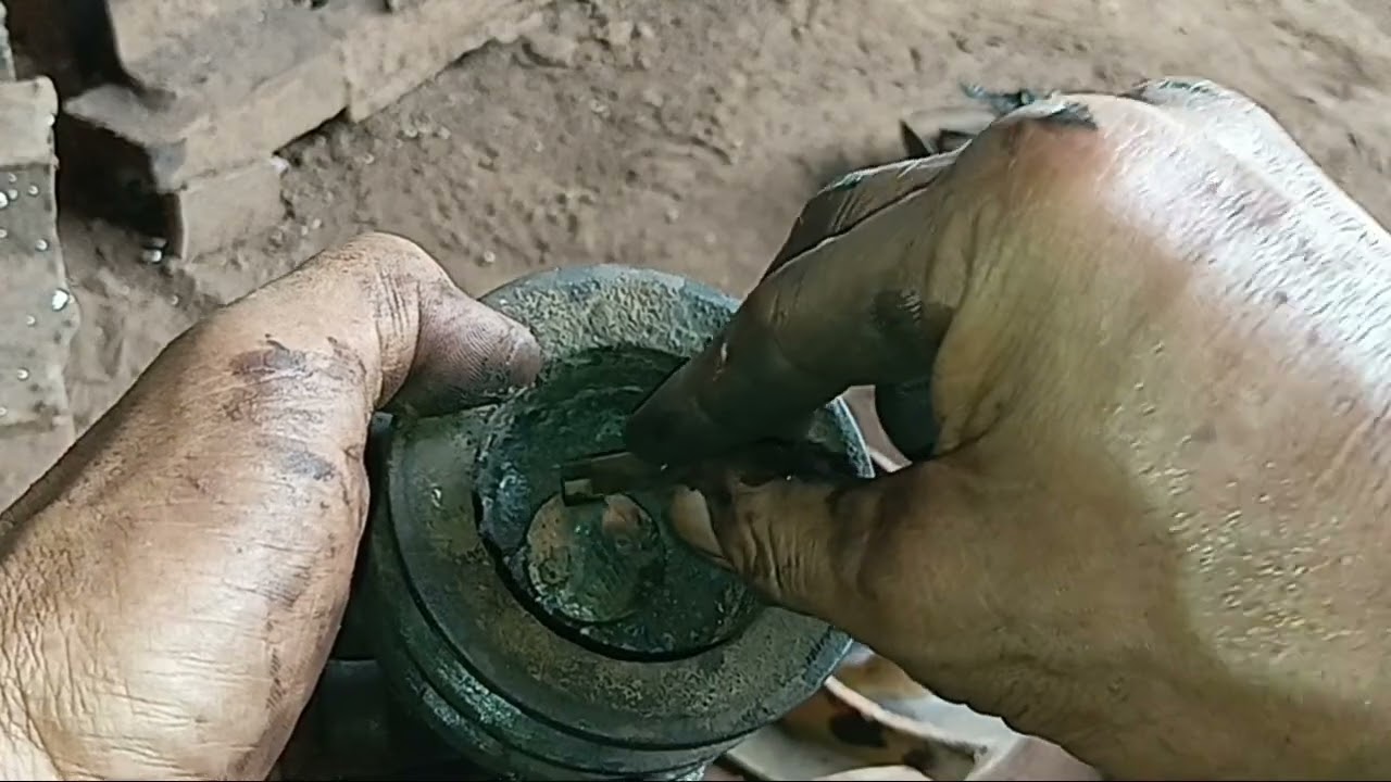 Modifikasi pompa ns 100 memakai water seal ..