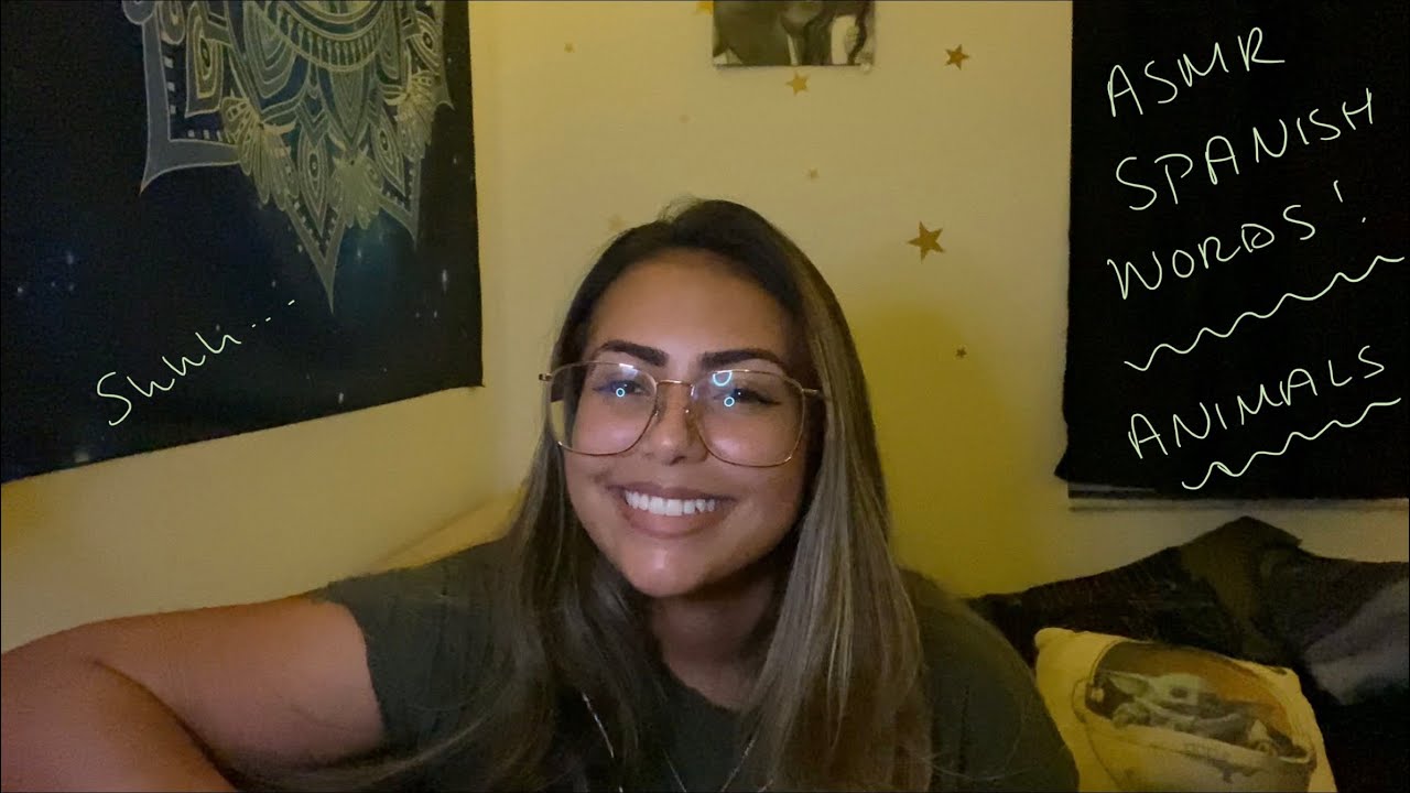 ASMR Teaching You Words in Spanish: Animals 🐶🐱🐰🐻