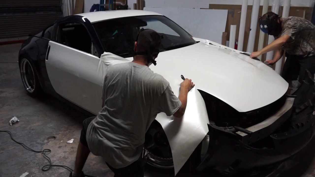 350z Color Change Wrap