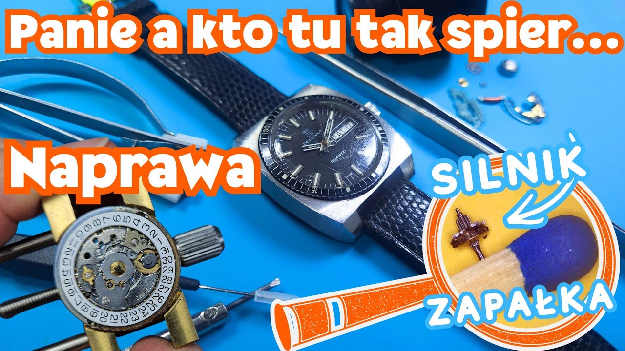 DELBANA a kto tu tak spier... Naprawa zegarka po zegarmistrzu? Serwis, polerowanie, szczotkowanie