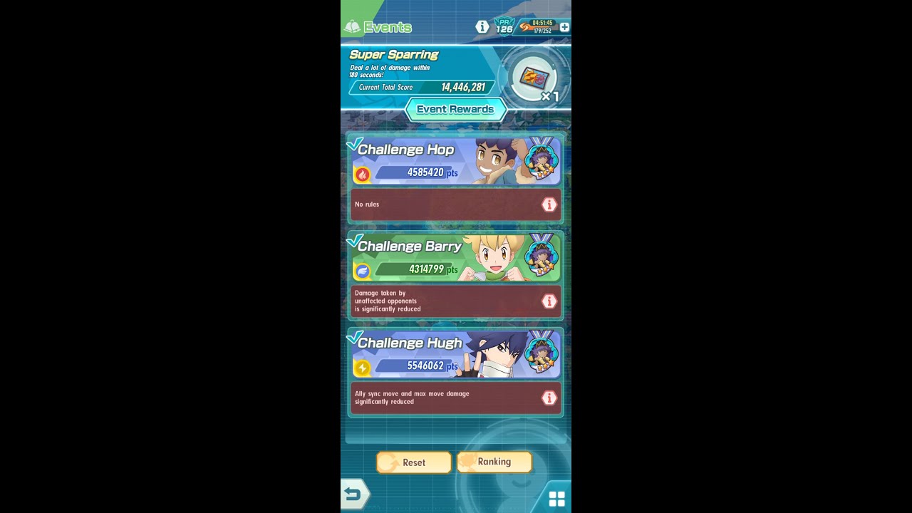 [Pokemon Masters EX] Super Sparring No. 12 (14.4m)