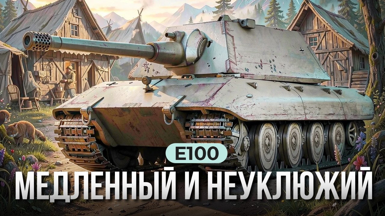 E100 МЕДЛЕННЫЙ И НЕУКЛЮЖИЙ