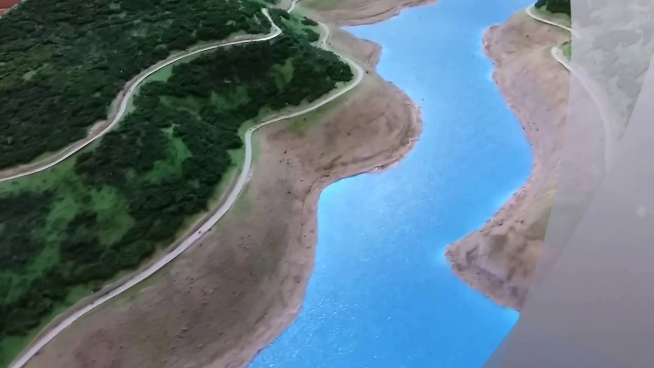 Baraj maketleri baraj maketi yapımı Ankara Sil&uuml;et Maket baraj maketi yapan End&uuml;striyel maketler