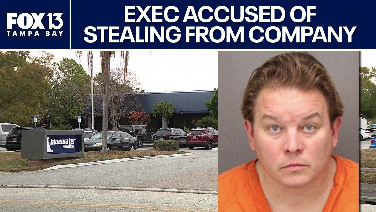 Florida exec accused of stealing $800K from company
