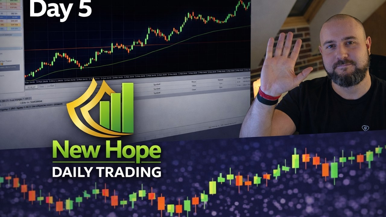Live Trading Journal — Day 5 | $2,850 Вывод [RU]