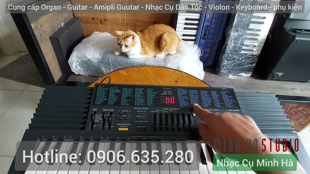 Organ Yamaha PSS-380 - Hướng dẫn sử dụng | NHẠC CỤ MINH HÀ