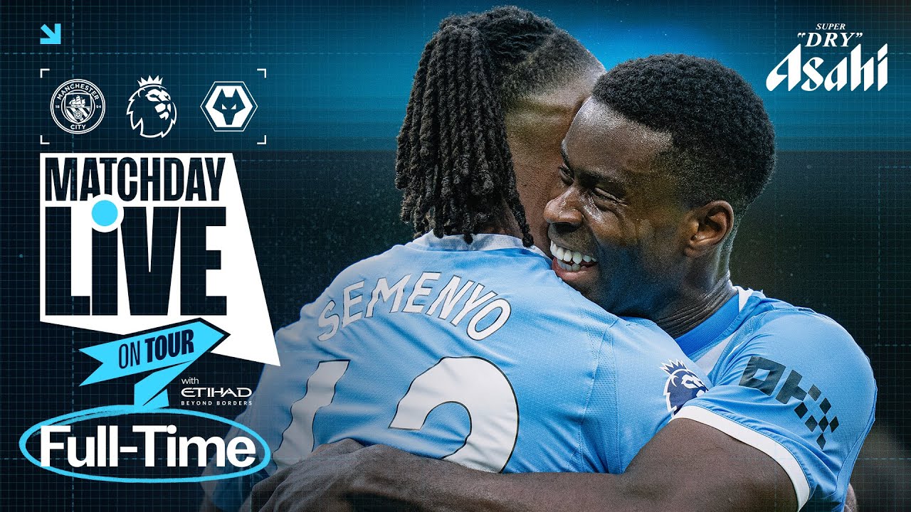 MATCHDAY LIVE IN CHINA! MARMOUSH & SEMENYO SCORE IN CITY WIN! | Man City 2-0 Wolves | Premier League