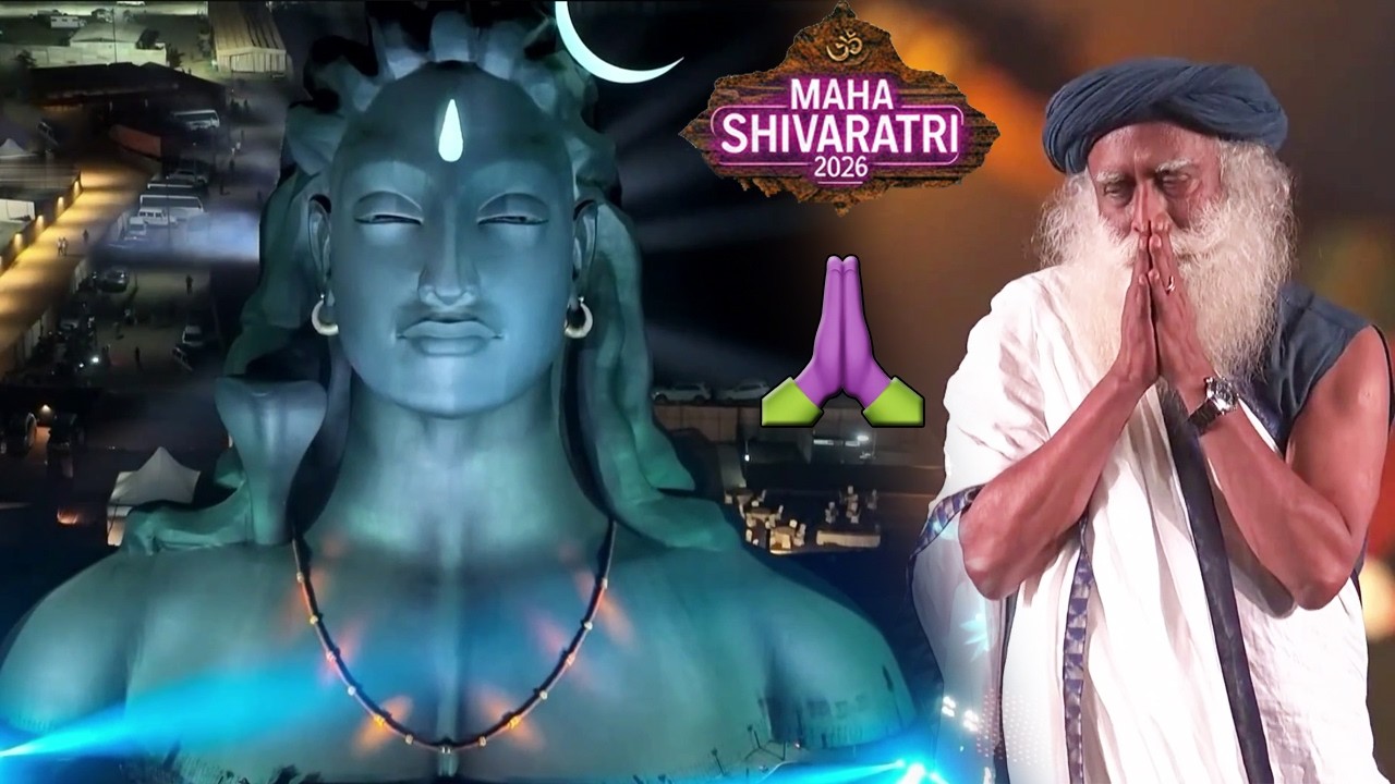 Maha Shivaratri 2026 | Grand Celebrations at Isha Foundation | Sadhguru Live |#shivasongs