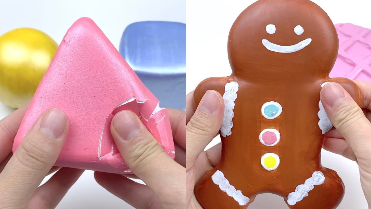 Satisfying Plaster Clay Cracking in 10 minutes | No talking ASMR #3