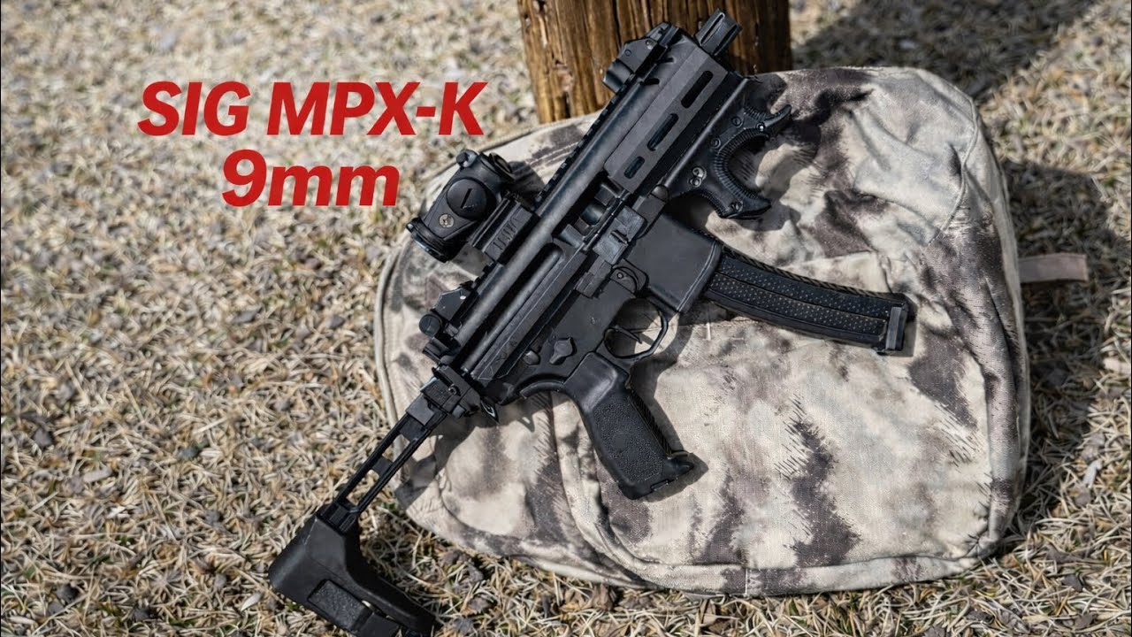 Sig MPX K 9mm – The Ultimate Backpack Gun PCC?