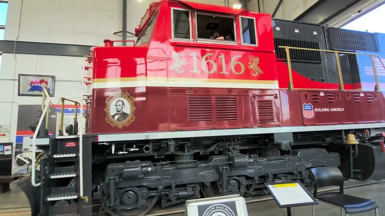 Union Pacific 1616 at the Oregon Rail Heritage Center (ORHC)