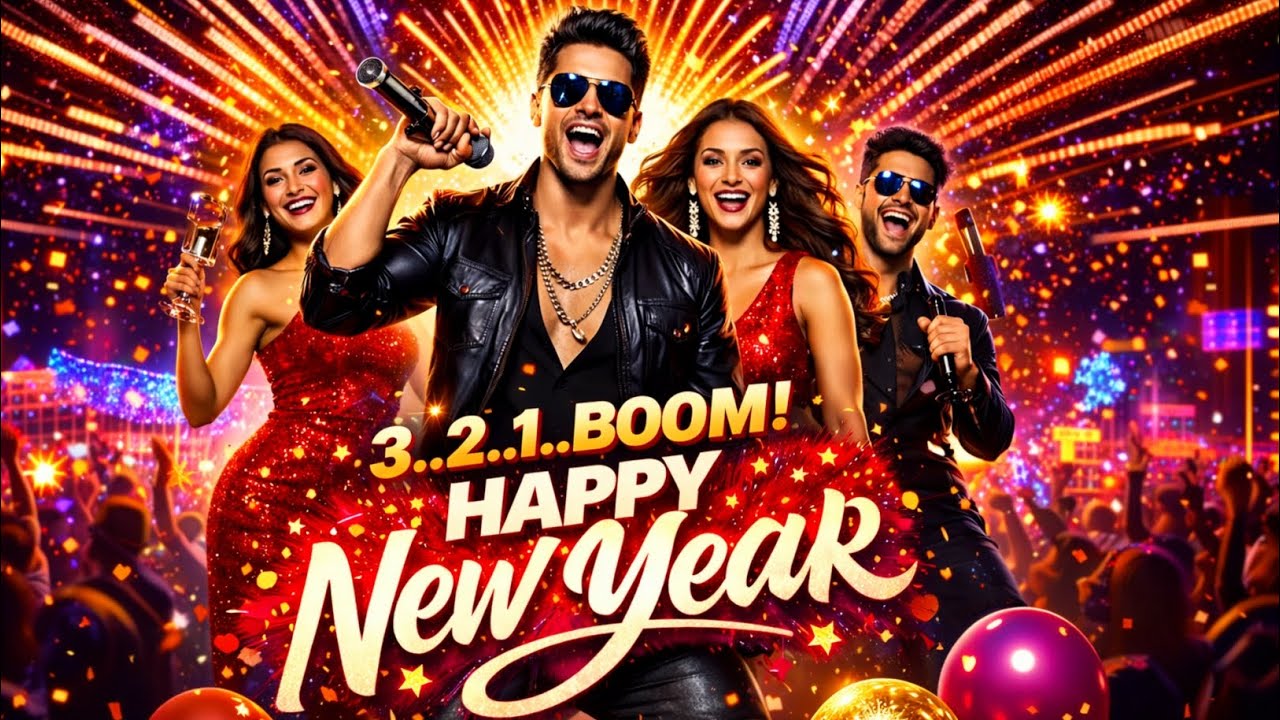 Happy New Year | New Hindi Song | New Romantic Song 🥰 | Party Song #newhindisongs #song  