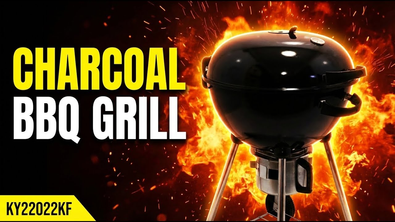 The Art of Grilling: Premium Charcoal BBQ Showcase