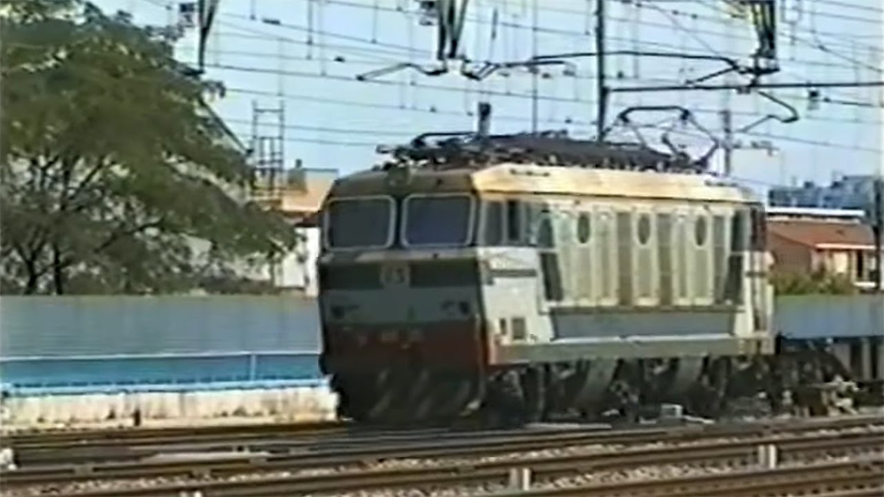Treni in transito a Milano Lambrate nel 2000
