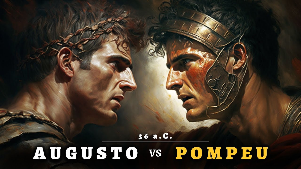 A BATALHA DE NAULOCO -  Augusto contra Pompeu (36 a.C.) | Guerras Civis Romanas