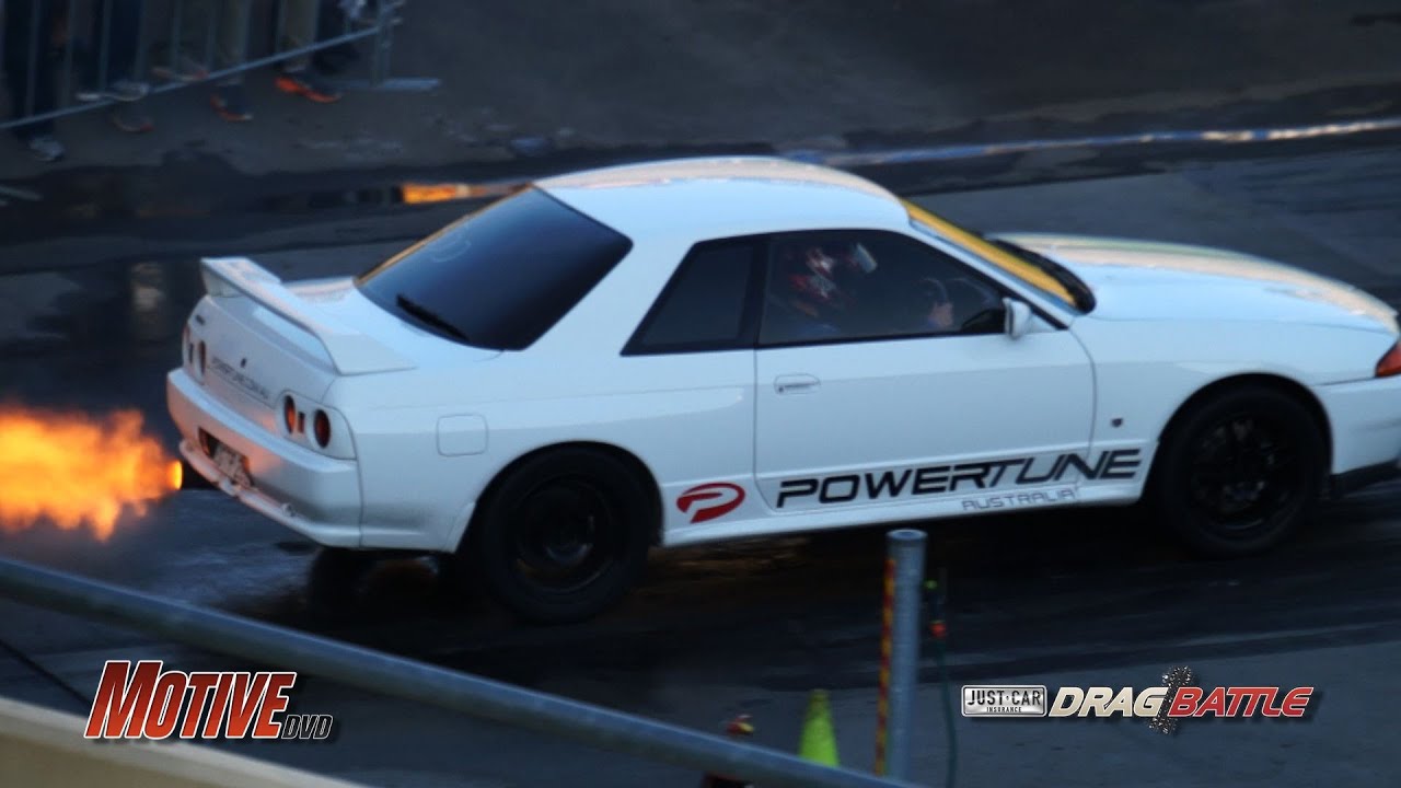 2015 Drag Battle Encore: 9 and 10-second GT-R street cars being booted from the track