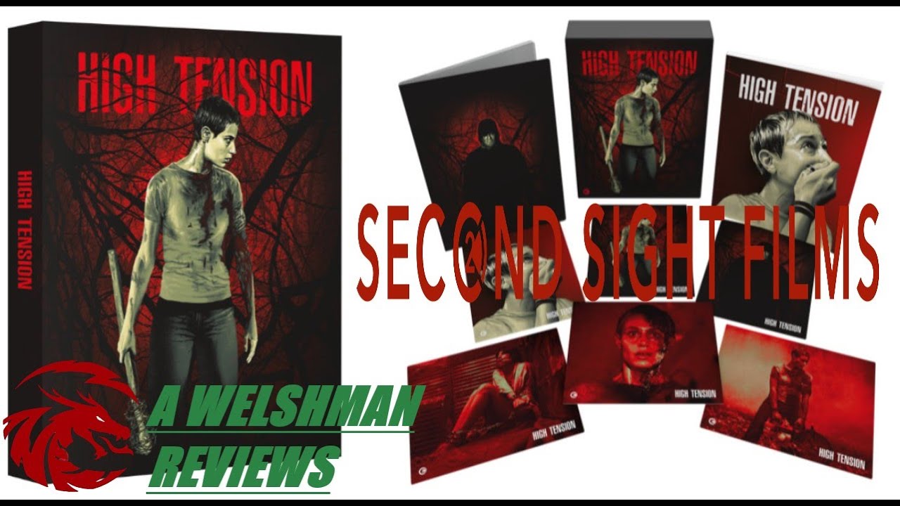 Second Sight Films High Tension #physicalmedia #unboxing #4k