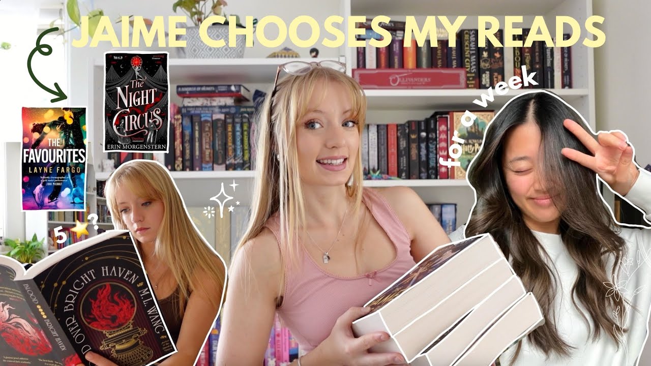 Book bestie @jaimefok chooses my reads! (new five-star reads?!)