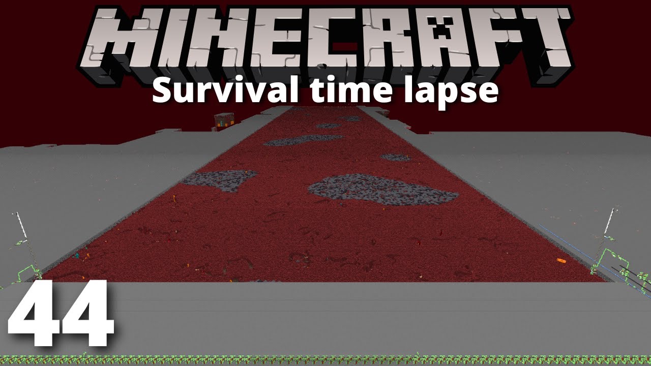 Breaking 16 Million Bedrock | Survival Time Lapse #44