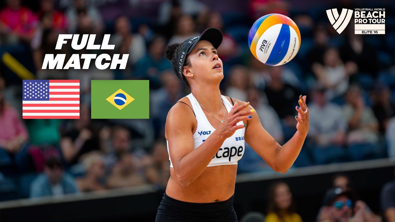 Final - Cruz/Brasher 🇺🇸 vs. Thamela/Victoria 🇧🇷 | Full Match - Saquarema 2025 | Elite