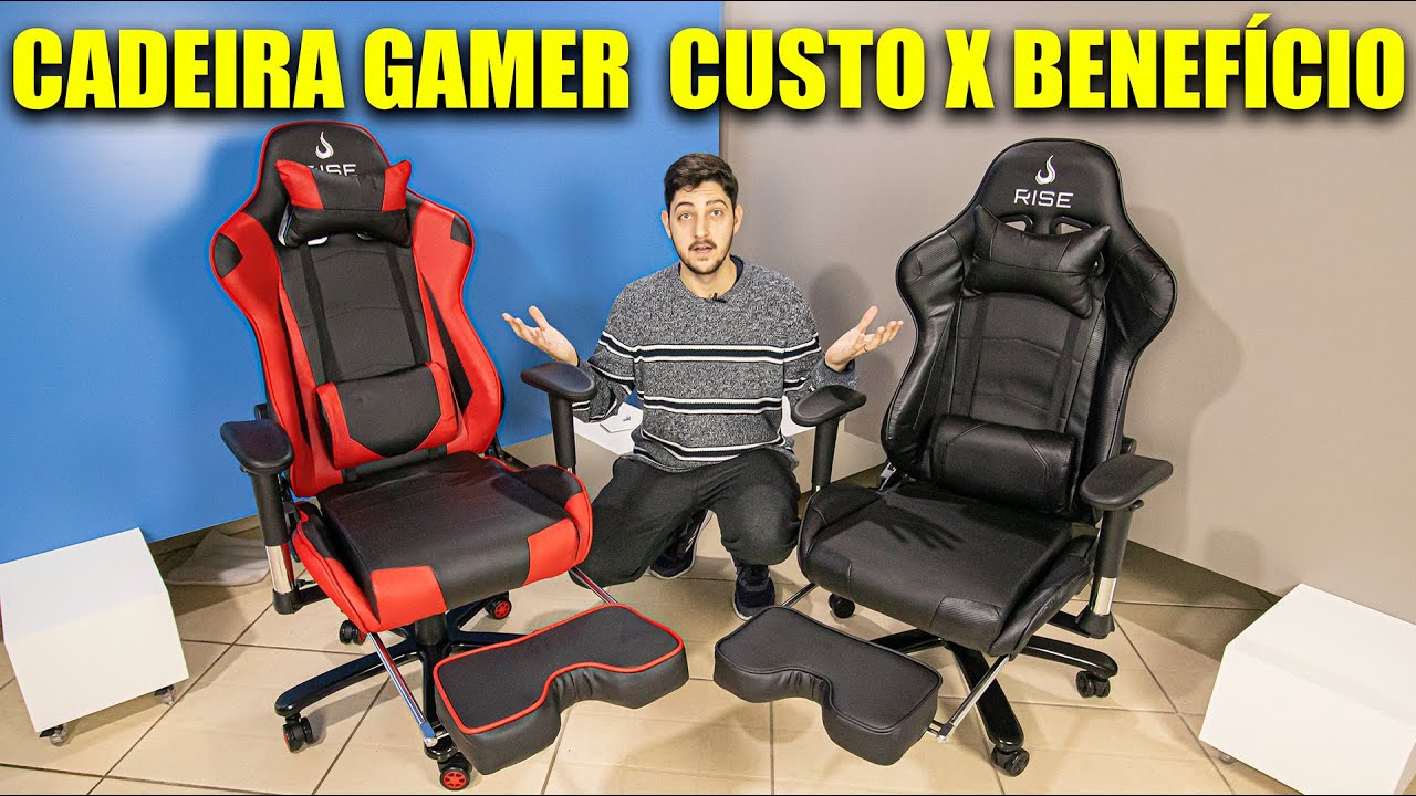 ESSA CADEIRA GAMER VEM COM MASSAGEM,  A1 RISE MODE