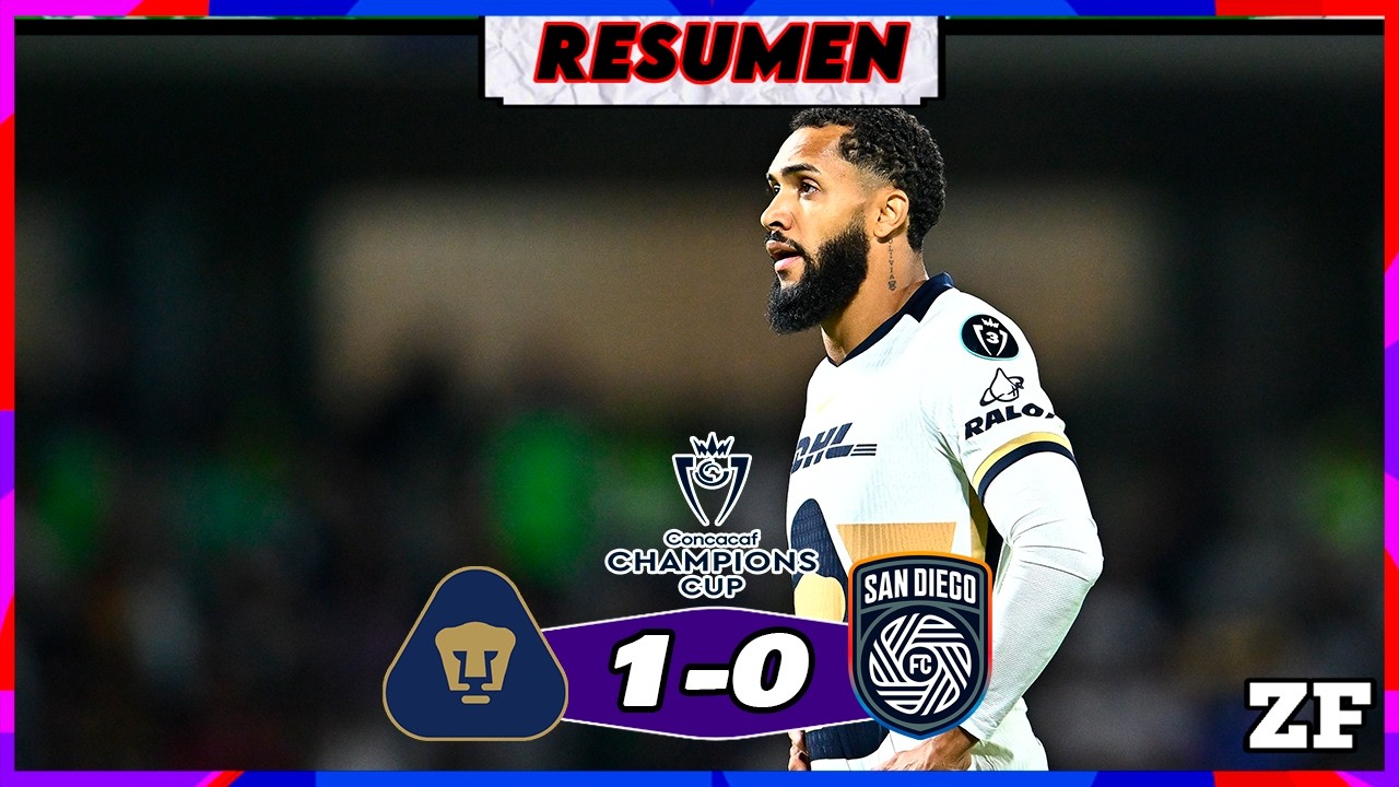 🔴 PUMAS VS SAN DIEGO EN VIVO ⚽ LIGA DE CAMPEONES CONCACAF 16VOS DE FINAL 🏆 ZONA FUT
