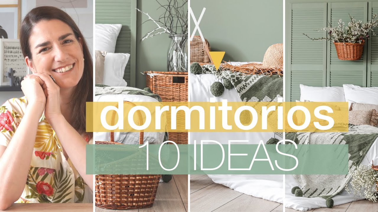 10 IDEAS creativas para DECORACIÓN de DORMITORIOS matrimoniales