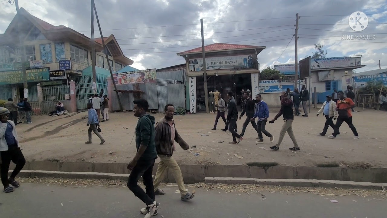 Ethiopian towns-1: Asasa town, Arsi, Oromia.