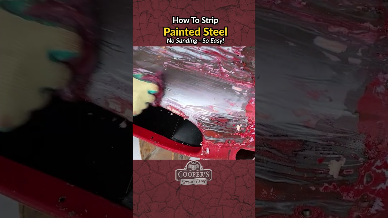 See how to Strip a bad paint job off this E Type Jag